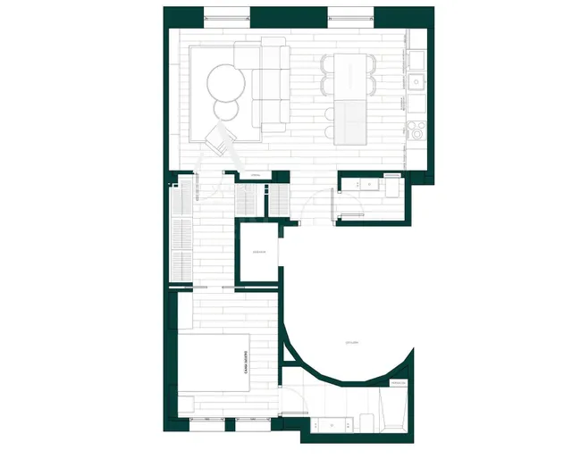 Piso reformado en Retiro — 2