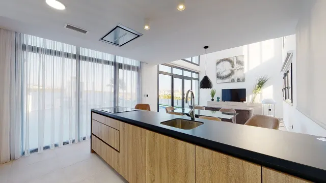 VILLA DE LUJO DE 3 DORMITORIOS 3 BAÑOS, PISCINA, EN FINESTRA - foto 3