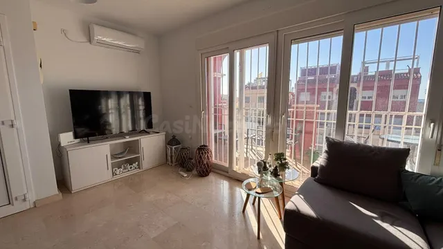 Apartamento con solárium, barbacoa, piscina comunitaria y vistas al mar en El Alamillo — 5