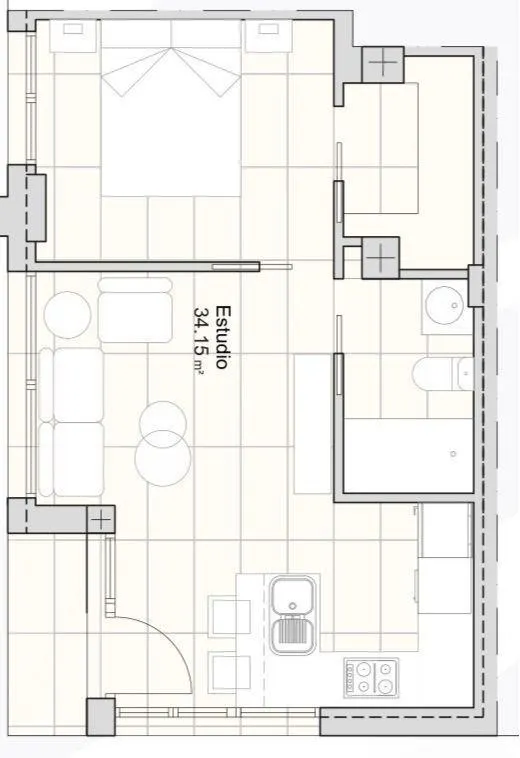 Apartamentos de nueva construcción en planta baja a 300 metros del mar en Santiago de la Ribera, Murcia — 18