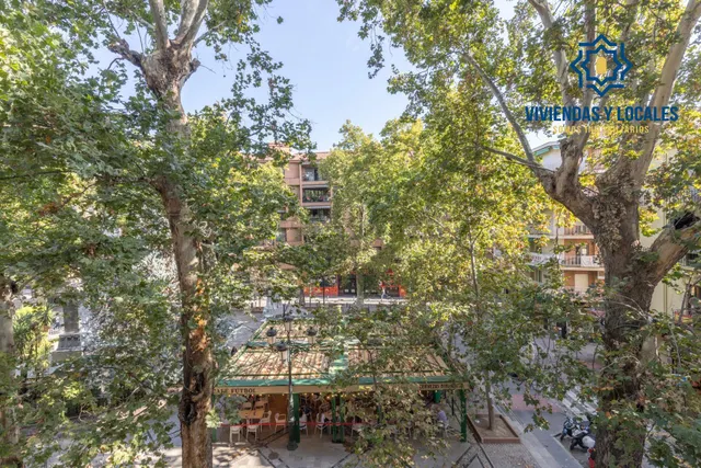 Piso en esquina con terraza y vistas a Plaza Mariana Pineda, Granada — 28