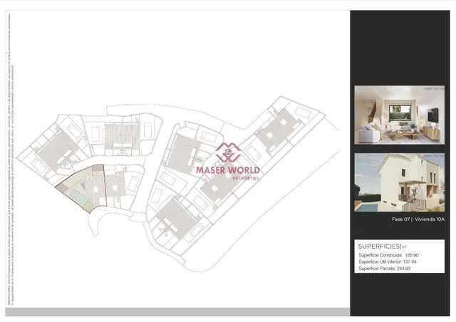 Exclusivas villas adosadas de nueva construcción con piscina privada y garaje en La Nucía — 10