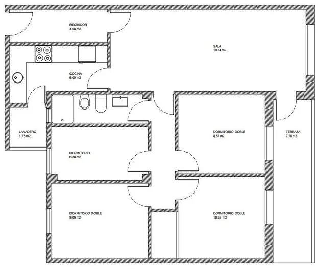 Piso en venta en Calle Joan Güell – Les Corts — 27