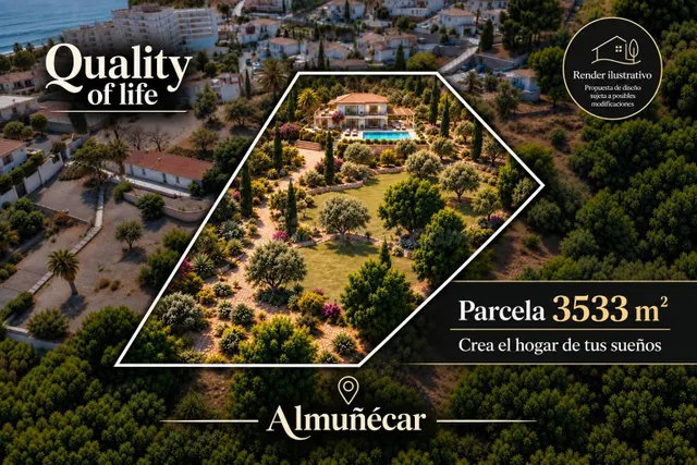 FINCA CON VISTAS AL MAR · DOBLE ACCESO · A 2 MINUTOS DE LA P
