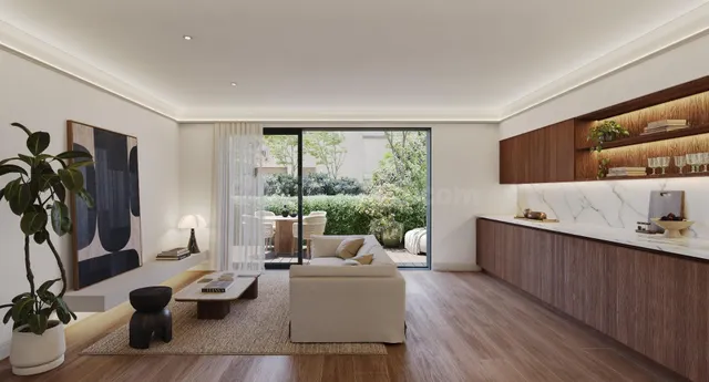 Planta baja de dos habitaciones con piscina comunitaria en E - foto 3