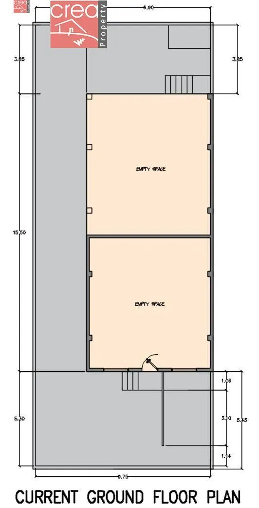 OPORTUNIDAD PARA UN GRAN INVESION DUPLEX CON PARCELA DE 250M2 SEMI CONSTRUIDO CON PROYECTO APROBADO — 24