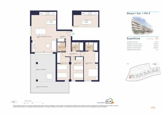Moderno apartamento de 3 habitaciones a pocos metros de la playa en El Verger — 7