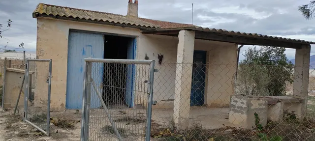 SE VENDE TERRENO A 20 MINUTOS DE ALICANTE CON AGUA Y CASA PARA REFORMAR — 6