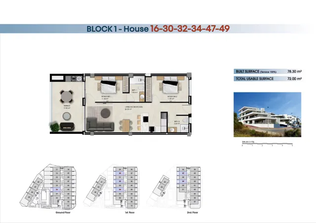Apartamento 2 habitaciones 78m² en venta - El pinet — 14