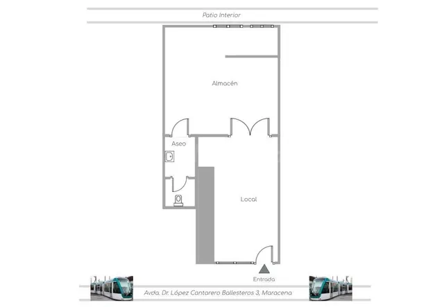 Local comercial en alquiler en Maracena - metro en la puerta - 70 m2 — 12