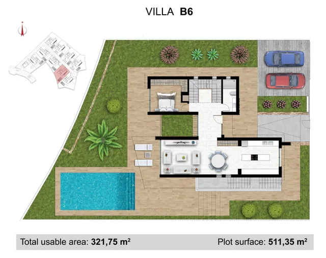 Exclusivas villas de nueva construcción con piscina privada en La Nucía, cerca de Benidorm — 11