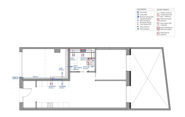 LOCAL COMERCIAL EN VENDA AMB PROJECTE DE CANVI D'ÚS A HABITATGE / CENTRE DE VILANOVA DEL CAMÍ — 24
