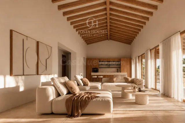 VILLA SERRALLONGA · GRAN PARCELA, PRIVACIDAD Y ESENCIA MEDIT - foto 4