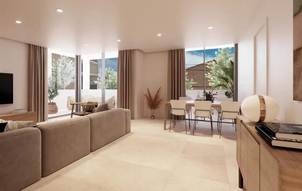 Magnífica planta baja de nueva construcción en Colonia de Sant Jordi