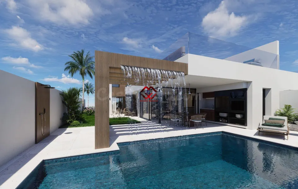 Exclusivas villas adosadas en primera línea de lago en Santa Rosalia Lake and Life Resort