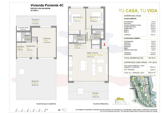 Ático 3 habitaciones 230m² en venta - Campana garden — 25