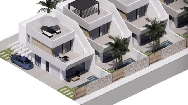 VILLAS DE OBRA NUEVA EN SAN JAVIER — 2