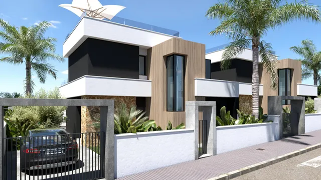 Chalet independiente con 3 dormitorios y piscina privada a la venta en Ciudad Quesada(Alicante). — 4