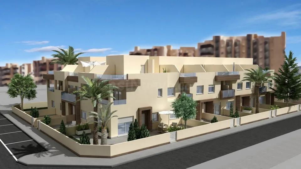 HERMOSAS CASAS ADOSADAS EN LA MANGA