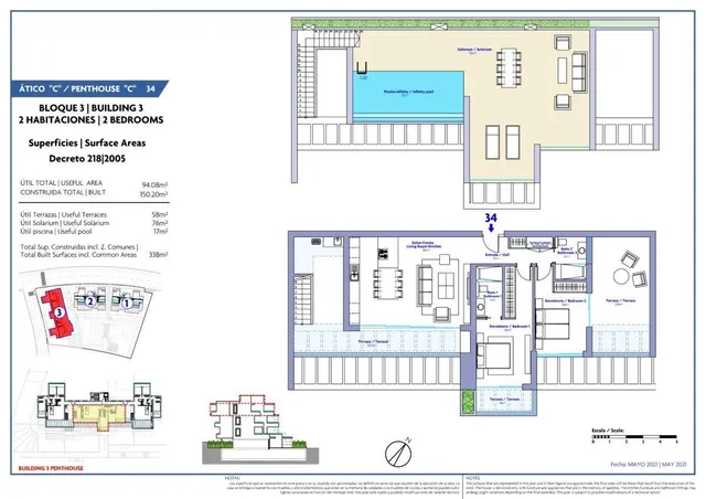 Ático 2 habitaciones 150m² en venta - Arroyo Vaquero — 11