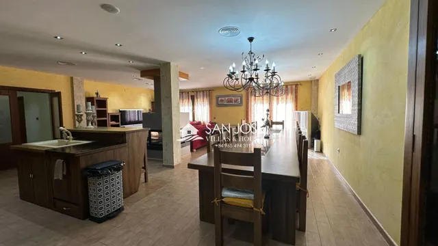 VENTA DE ESPECTACULAR CHALET DE LUJO EN ASPE, ZONA CARRETERA DE HONDON — 13
