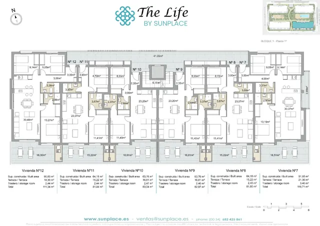 Apartamento 2 habitaciones 99m² en venta - PILAR DE LA HORADADA — 11