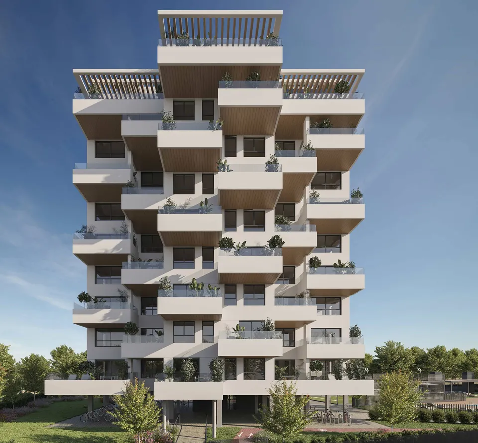 Apartamentos modernos de 2 dormitorios la venta en Calpe - Vistas al Peñón de Ifach y las Salinas