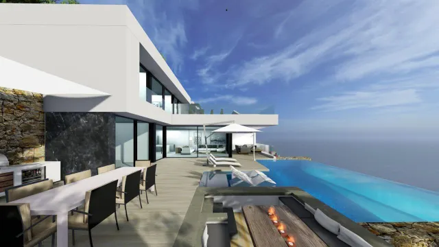 VILLA EXCLUSIVA CON VISTAS ESPECTACULARES EN CALPE — 15