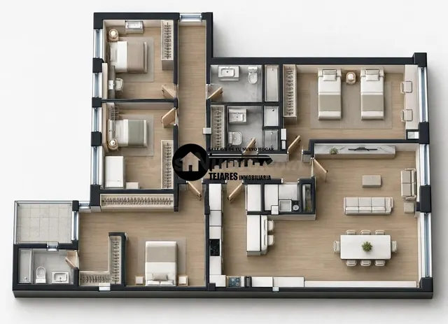 SE VENDE VIVIENDA ALTA CALIDAD CON VISTAS AL PARQUE ABELARDO - foto 5