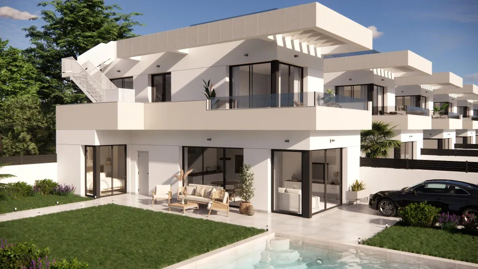 12 Villas de Obra nueva en Los Montesinos