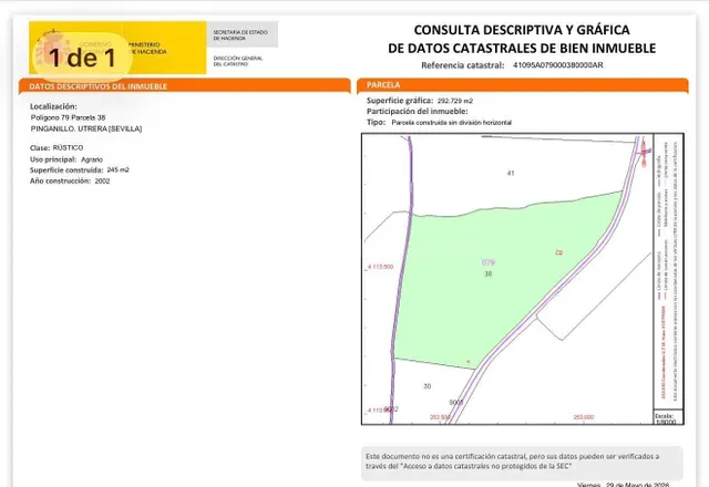 FINCA AGRÍCOLA PREMIUM EN UTRERA (SEVILLA) 29,27 HECTÁREAS D - foto 5
