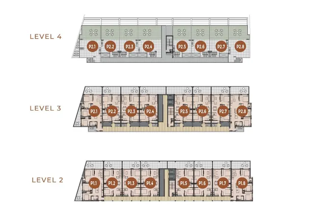 Apartamento 2 habitaciones 67m² en venta - Los Frutales — 36