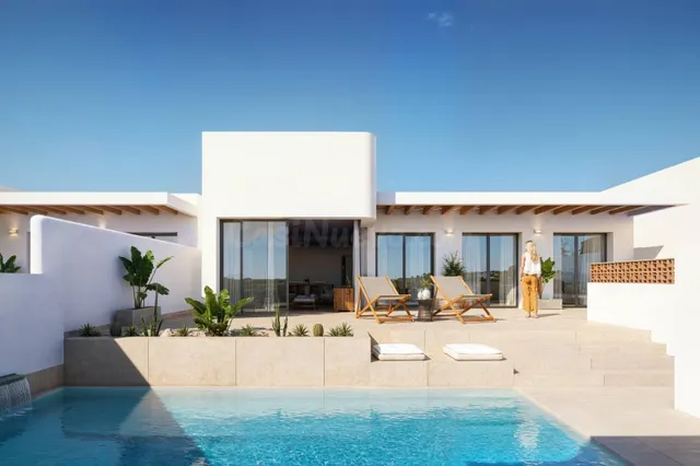 Casas adosadas de nueva construcción estilo Ibiza en Dolores - foto 5
