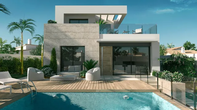 Magnífica Villa diseñada para disfrutar de más de 300 días soleados al año. — 2