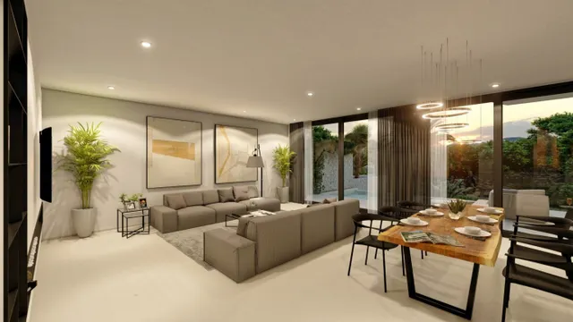 IMPRESIONANTE VILLA DE LUJO DE 4 DORM.DE NUEVA CONSTRUCCIÓN  EN ALTEA — 2