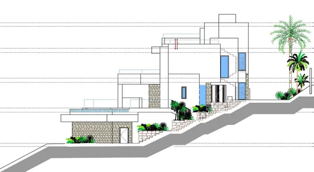Parcela única con vistas al mar y permiso de construcción en la Riviera del Sol, en la Costa del Sol — 3