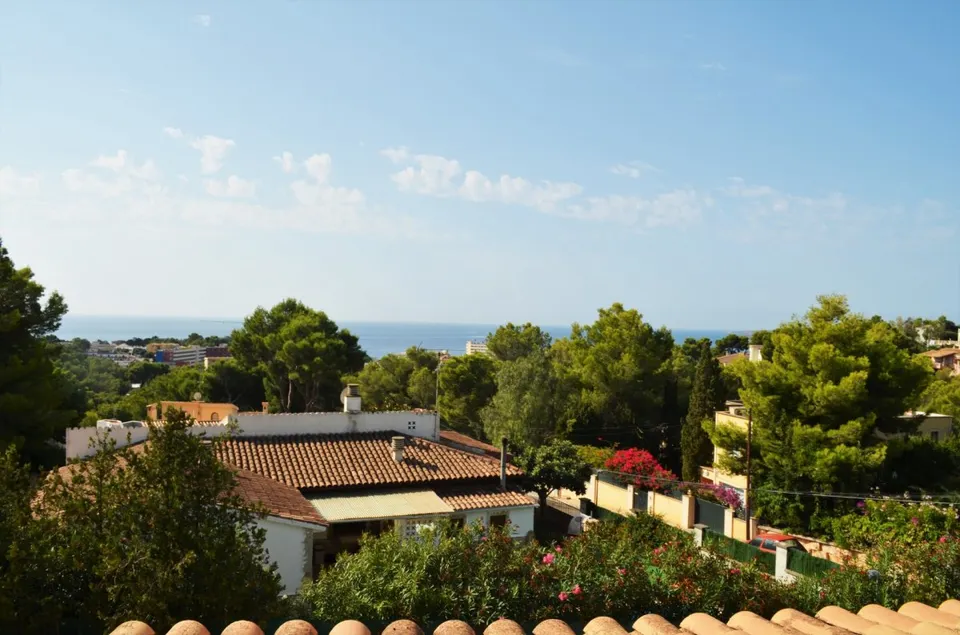 Chalet con vistas al mar