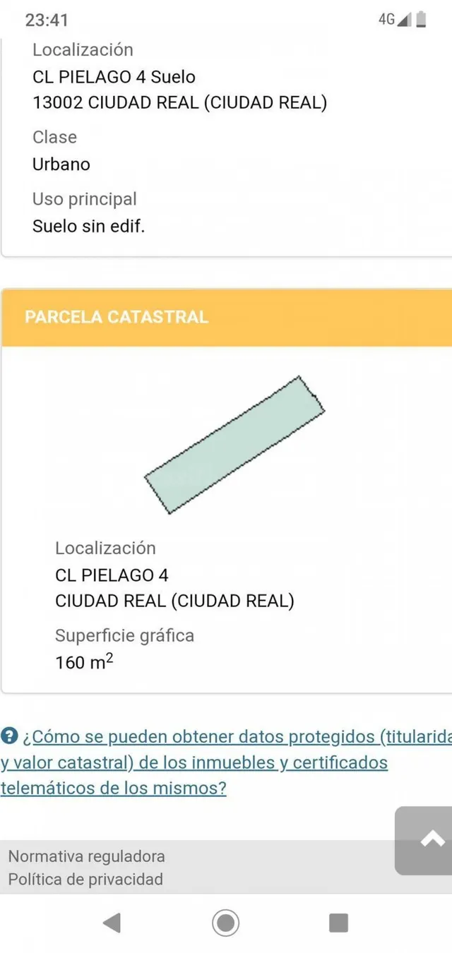 Terreno en venta en calle de Piélago, 4