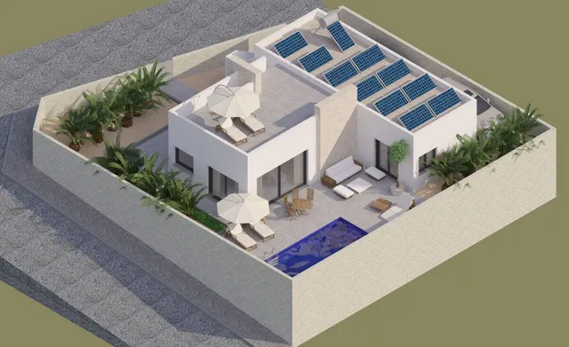 VILLA MODERNA DE NUEVA CONSTRUCCIÓN EN BENIJOFAR — 3