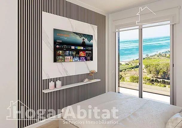 ¡Vistas al mar! Totalmente nuevo, amplio y luminoso con piscina, garaje y terraza — 13
