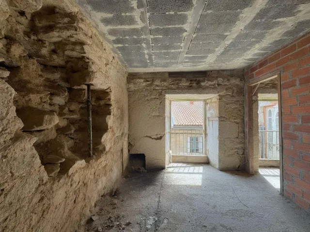 Casa de piedra en camino de Santiago en Corcubion — 11