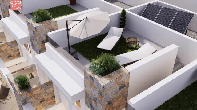 VILLAS DE LUJO 3 DORMITORIOS 2 BAÑOS Y PISCINA PRIVADA ORIHUELA COSTA — 2