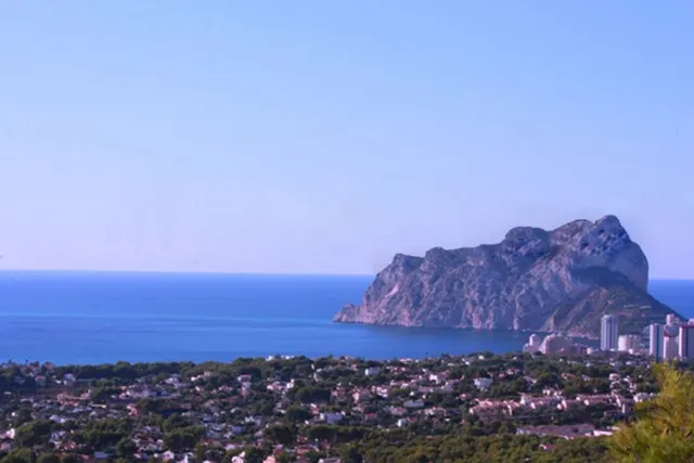 Parcela en Pedremala, Benissa con vistas panoramicas al mar de Moraira a Calpe — 3