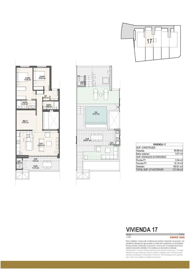 Promoción boutique de viviendas con piscina privada en Pilar de la Horadada — 25