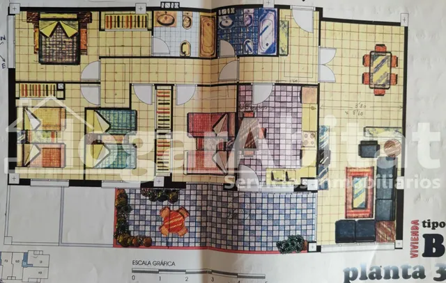 EN RESIDENCIAL CON PISCINA, GARAJE Y TERRAZA EN CAMPANAR — 16