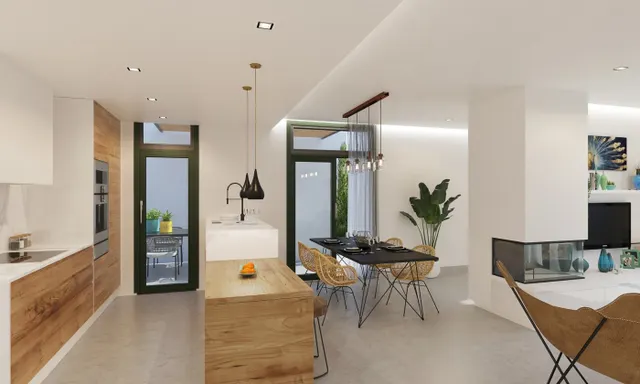 Villas independientes y semi adosadas de obra nueva en el típico pueblo de Daya Nueva. — 4