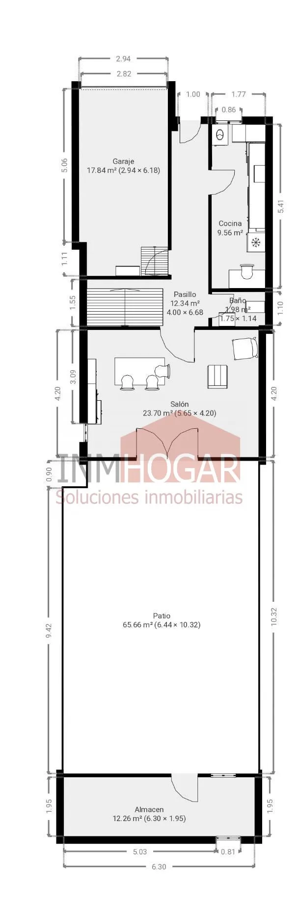 Chalet adosado en hervencias — 46