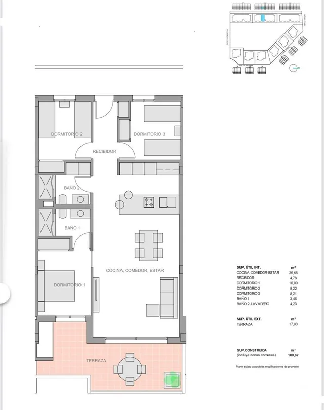 Apartamento Nuevo en Guardamar del Segura zona El Raso — 2