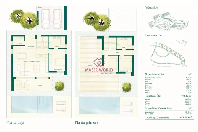 Exclusivas villas en primera línea de golf en Hacienda del Álamo, Costa Cálida — 14