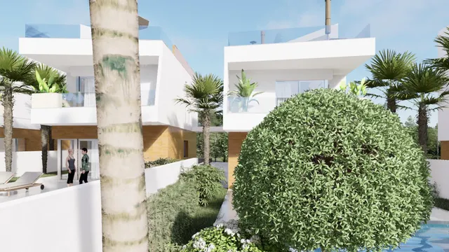 VILLA DE 3 DORMITORIOS DE NUEVA CONSTRUCCIÓN EN PILAR DE LA HORADADA EN EL CAMPO DE GOLF. — 36
